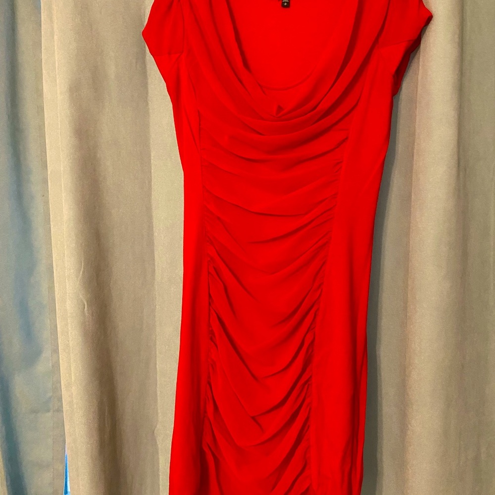 Red express dress
